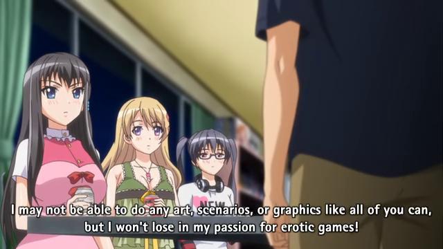 Eroge! H mo Game mo Kaihatsu Zanmai episode 1